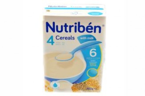 Nutriben cereals with milk (6months – 3years)